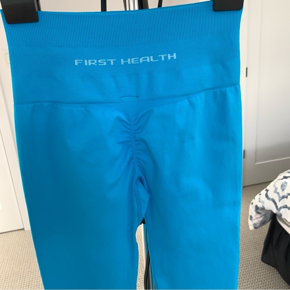 First Health Apparel Enhance Leggings Colour Aqua Size XS - Picture 5 of 8